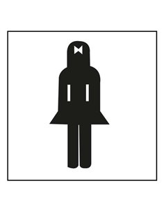 Apli Label Signalisation Toilettes pour femmes 1 unité.