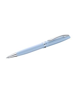 Stylo bille Pelikan Jazz Pastel Twist - Pointe moyenne - Corps laqué - Rechargeable - Bleu pastel