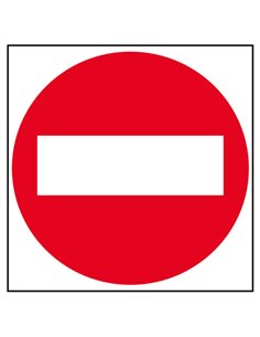 Signalisation Appli Label Entrée interdite 1 U.