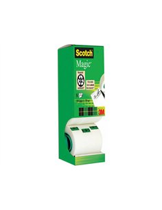 Ruban adhésif scotch magic 81019m mx33m tour 8 rouleaux dont1 gratuit. 2