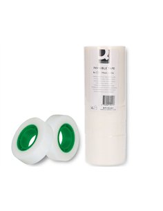 Ruban adhésif q-connect film invisible économique 19mmx33m tour 8 rubans. 2