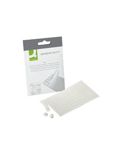 Pastille adhésive q-connect pré-découpée repositionnable étui 96 unités. 2