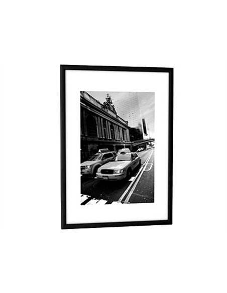 Cadre décoration paperflow a4 coloris noir.