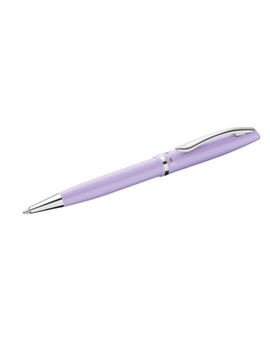 Stylo bille Pelikan Jazz Pastel Twist - Pointe moyenne - Corps laqué - Rechargeable - Lavande pastel