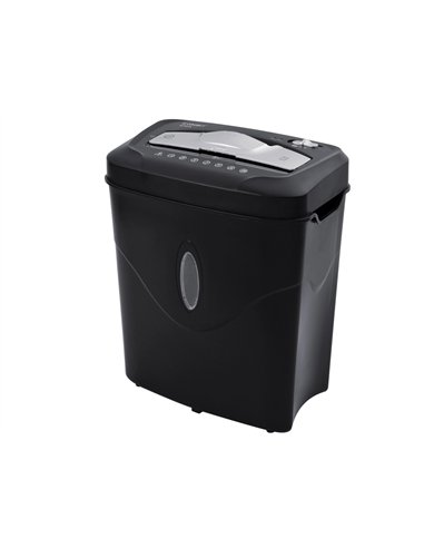 Destructeur q-connect kf17974 capacite 10 feuilles detruit agrafes clips agrafes et cartes capacite 16,5l.