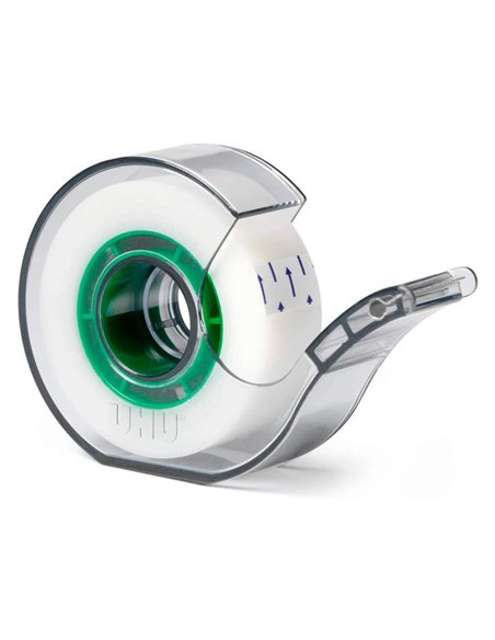Ruban adhesif uhu rollafix invisible lot de 8 rouleaux 30m x 19mm.