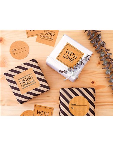 Etiquette apli kraft jet d encre 210x297mm paquet de 10 feuilles.