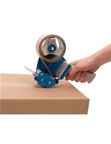 Ruban adhesif q-connect pour emballage kraft renforce 50mx50mm.