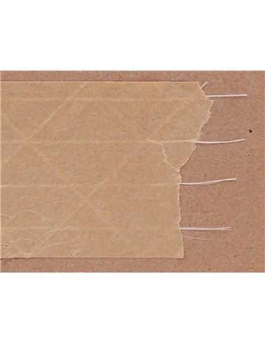Ruban adhesif q-connect pour emballage kraft renforce 50mx50mm.
