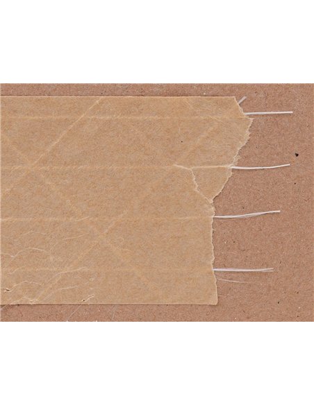 Ruban adhesif q-connect pour emballage kraft renforce 50mx50mm.