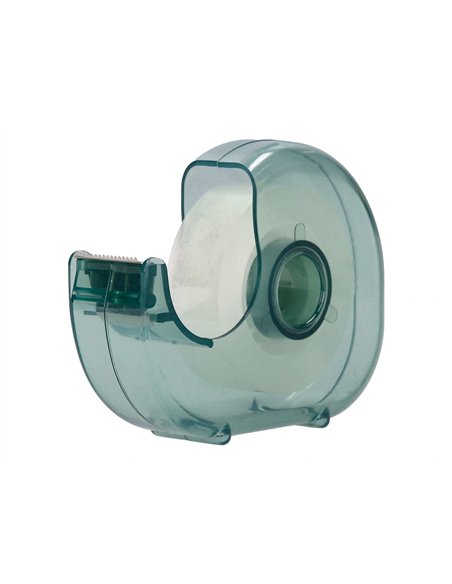 Mini devidoir liderpapel ecouse 100% plastique recycle pour ruban adhesif 33 mm x 19 mm.