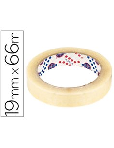 Ruban adhésif eurocel résistant idéal papier carton 66mx19mm sachet individuel.