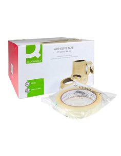 Ruban adhésif q-connect 66mx19mm sachet cellophane. 2