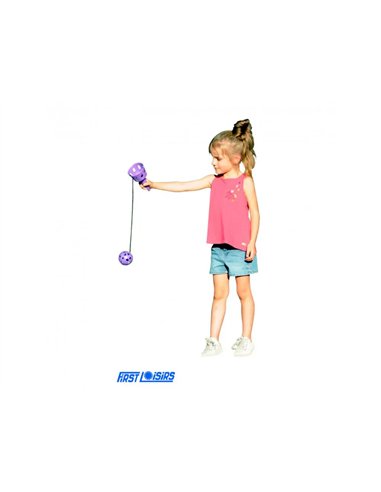 Jeux de kermesse first loisirs cornets bilboquets geants lot de 6.