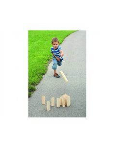 Jeux de kermesse jeu d quilles nordiques de 1 a 12 jeu interieur ou exterieur 12 quilles 1 baton bois. 2