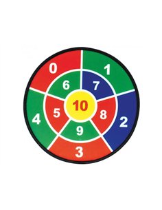 Cibles et balles eduplay set 3 cibles avec balles velcro coordination îil main lot de 3 cibles 9 balles.