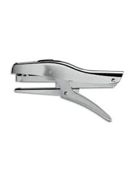 Pince à agrafer rexel 19 acier 94x27x219mm 20f agrafes sp19 coloris chromé.