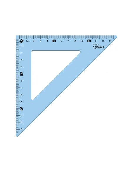 Equerre incassable study shock maped 45 21 cm.
