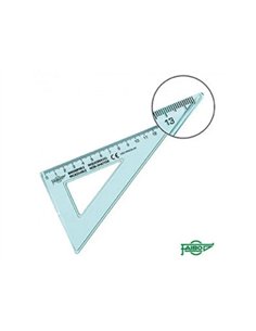 Equerre incassable faibo 60 hypotenuse 16 cm.