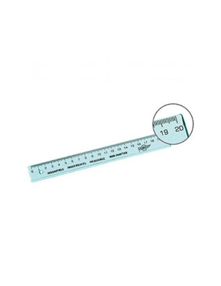 Regle incassable faibo 20 cm.