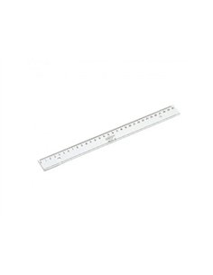 Regle faibo plastique incolore 30 cm.