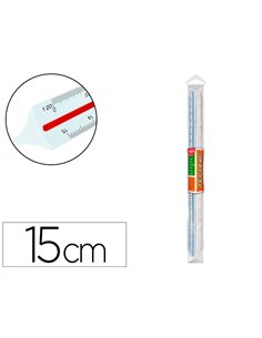 Regle a echelles maped abs 1couleur sur chaque face etui de protection 1/20 - 1/25 - 1/33,33 - 1/50 - 1/75 - 1/100.