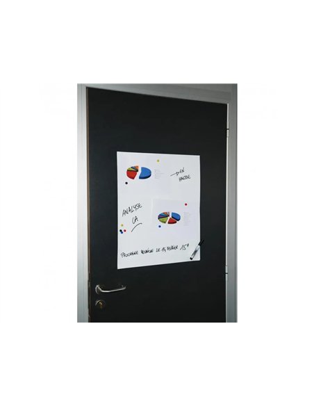 Ferflex memo rev tement mural souple ferreux adh 50 x 60 cm blanc vrac.