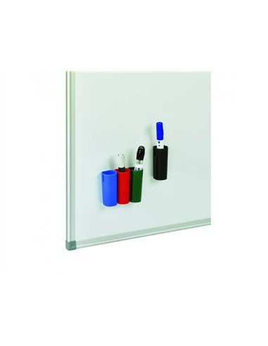 Porte-marqueurs faibo magnetique lot de 4 unites.