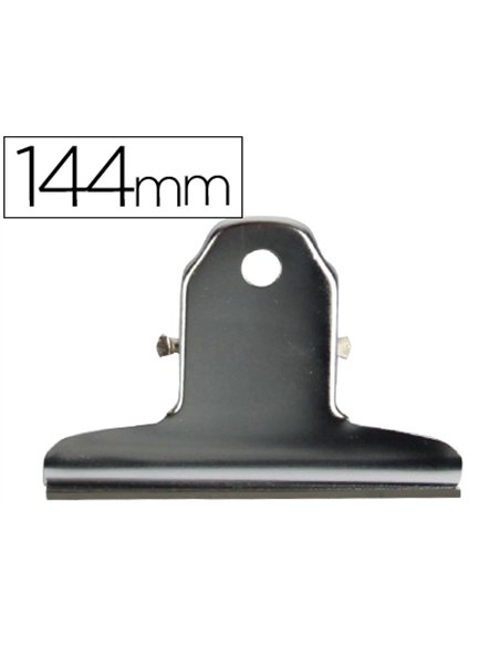 Pince métallique chromée 107mm.
