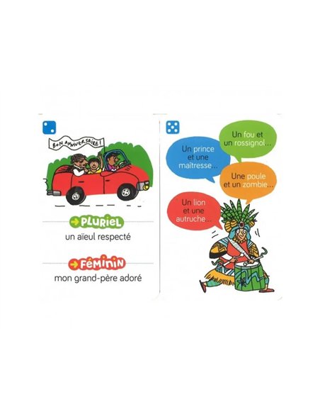 Francais nathan je comprends tout orthographe du ce2 au cm2 80 cartes 1 plateau 2 pions 2 a 4 joueurs.