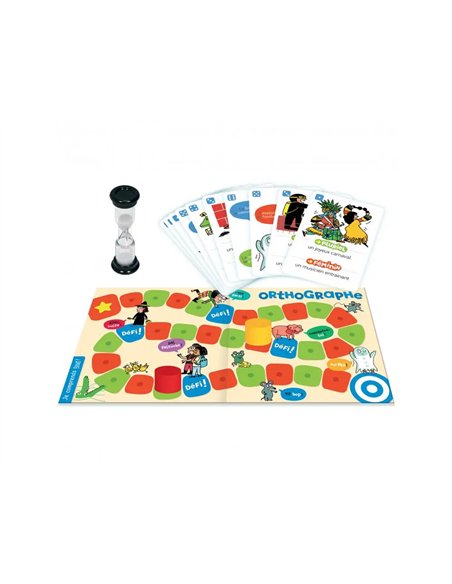 Francais nathan je comprends tout orthographe du ce2 au cm2 80 cartes 1 plateau 2 pions 2 a 4 joueurs.