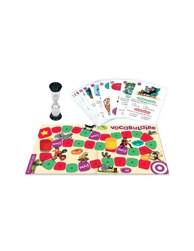Francais nathan je comprends tout vocabulaire du ce2 au cm2 80 cartes 1 plateau 2 pions 2 a 4 joueurs.