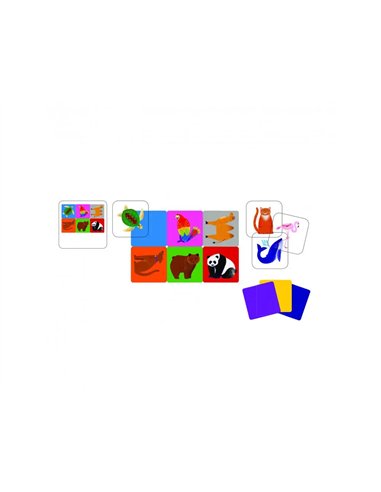 Francais djeco twist up 3 sets 9 cartes transparentes 3 sets 9 cartes coleurs 30 cartes defis 3 a 5 joueurs.