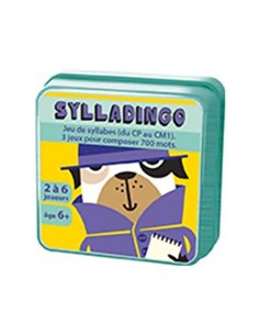 Apprendre a lire et a ecrire cocktail games sylladingo cp au cm1 jeu du vocabulaire 96 petites cartes 700 mots 2 a 8.