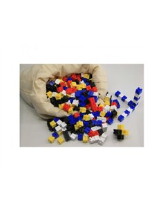 Atelier cubes wissner unicubes 1 cm 1g activites mathematiques 1000 cubes 10 coloris assortis.