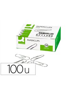 Trombone liderpapel zinc n 1 bout rond 20mm boite 100 unites.