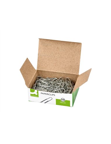 Trombone liderpapel zinc n 1 bout rond 20mm boite 100 unites.