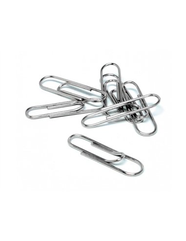 Trombone liderpapel zinc bout rond 43mm boîte 100 unités.