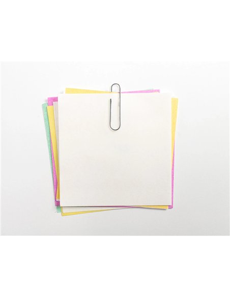 Trombone liderpapel zinc bout rond 43mm boîte 100 unités.