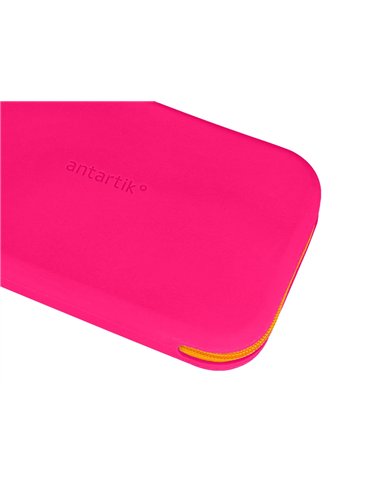 Fourre-tout antartik plat en silicone modele tropical dive 190x120x25mm coloris fuchsia.