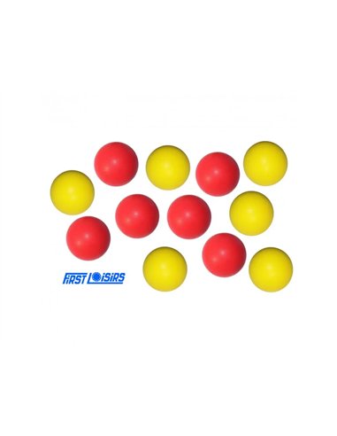 Balles d eveil first loisirs balles mousses 4 cm lot de 12.