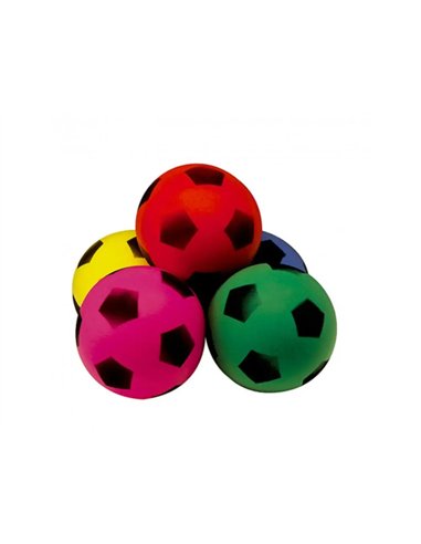 Ballons de football en mouse first loisirs 12 cm 40g.