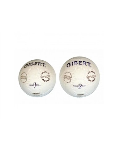 Ballon first loisirs handball caoutchouc graine diametre 16cm 300g.