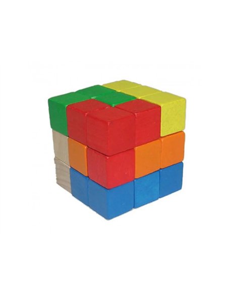 Cube soma - casse-tete 7 pieces wissner.