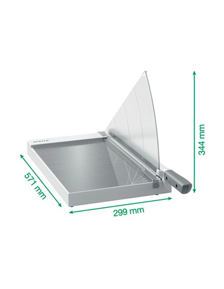 Cisaille leitz precision office a4+ jusqu'a 15 feuilles.