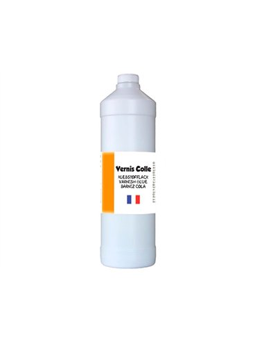 Vernis colle cléopâtre tous supports poreux finition satinée 1kg.