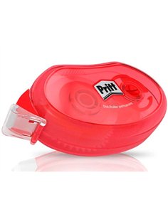 Colle pritt roller compact ruban 8.4mmx10m collage permanent immédiat plus performante niveau visible. 2