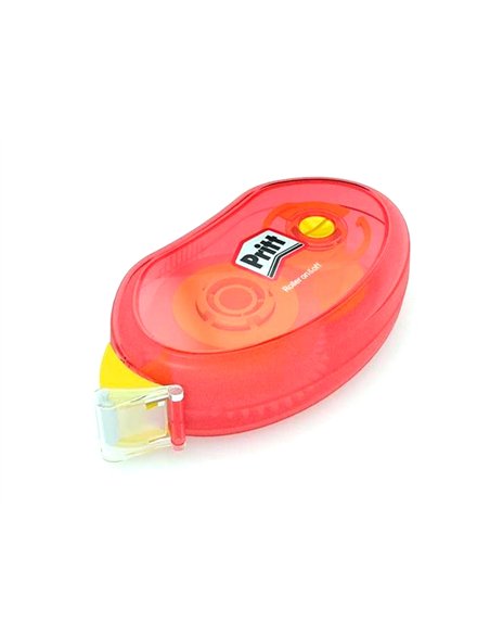 Colle pritt roller compact ruban 8.4mmx10m collage repositionnable immédiat plus performante niveau visible.