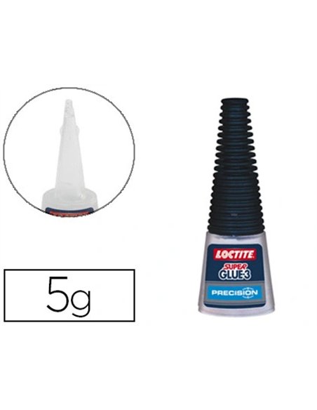 Colle rapide loctite précision embout fin collages précis flacon 5g.