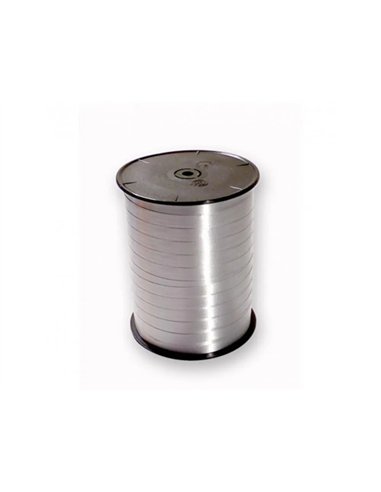 Bolduc clairefontaine coloris argent bobine 500mx7mm.